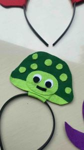 Bando Bandana Unik Bisa Request Karakter Hewan Lucu Mahkota