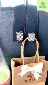 Móc da đôi treo sau ô tôgiá đỡ điện thoạimóc treo sau ô tô