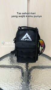 Tas Selempang Sepeda Motor Outdoor Traveling Tactical ALPHA