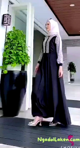 Gamis Shofiya Cringkle Airflow & Gamis Lebaran Hits Terbaru