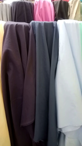 bahan/kain katun poplin