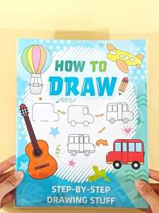 educratePH Learn How to Draw Book / step by step drawing book