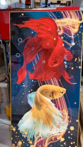 Bộ 2 Tranh TREO TƯỜNGtranh tráng gương tranh pha lêTRANH HIỆN ĐẠI TRANH PVP-PA01