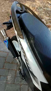 (GREAD B INLET 38 50 FREE BREKET TIANG)KNALPOT SAMLONG BLACK COATING VARIOAEROXNMASBEAT DLL