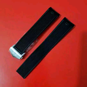 Tali strap karet rubber 22mm jam tangan TAG Buckle Clasp Stainless