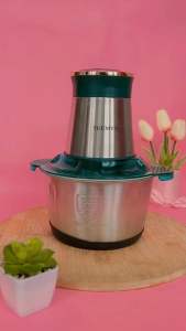 Chopper Blender Daging Serbaguna Penggiling Meat Blender Elektrik Stainless Steel 2 Litter
