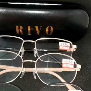 Double vista Bifocal optical Frame Reading Glasses For Women & Men with Free hardcase Walang Therapeutic Claim - Visual Comfort Only