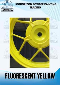 1KG FLUORESCENT YELLOW - R50 - POWDER COATING PAINT