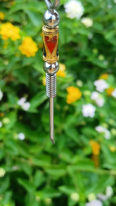 Unique Mini Spoon Spiral Keychain Stainless Steel Handcrafted EDC Portable Minimalist Compact
