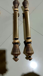 Pegangan Pintu Rumah kuningan Antik 60cm