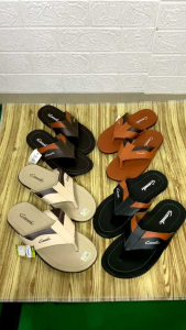 SANDAL SLOP PRIA//SANDAL KULIT PRIA CANVIL