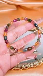 【 现货▪️SG 】 5mm 糖果碧玺路路通手串▪️彩色能量 × 招人缘 × 时尚百搭| Candy Tourmaline Bracelet|Charm • Balance • Color Energy
