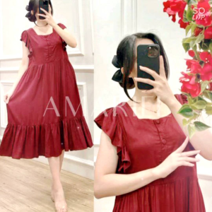 DRESS/DASTER INNARA || KAIN RAYON SUPER PREMIUM