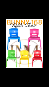 Bunny 168 Plastic Kiddie Chair or Children Chair Backrest  Cute or Colorful Chair [PREMIUM QUALITY]