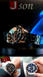 jam tangan pria JSON anti air/waterproof
