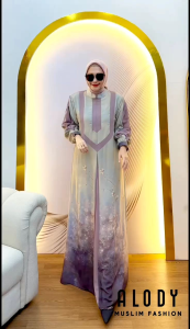 DRESS GAMIS MODE NAJMA TERBARU BY ALODY