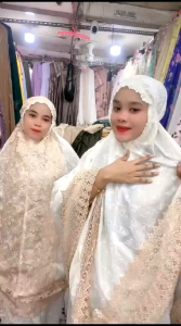 Bisa COD Mukena Sutra Milo & Mukena Pull Bordir Motif Baru