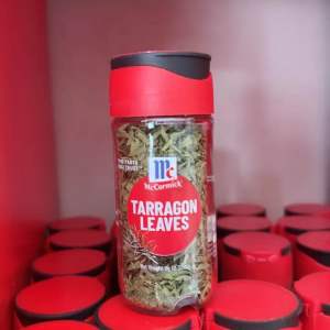 McCormick Tarragon Leaves Whole 9g Glass Bottle for Enhancing Flavors