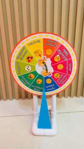 เสียงที่เกมยังยืน: วงล้อสายเมา สายแข็ง วงล้อเสี่ยงโชค เกมวงเหล้า เล่นกับแก๊งเพื่อน สายปาร์ตี้ เกมรูเล็ตดริ้งค์ เกมสายดื่ม สูง 42x30