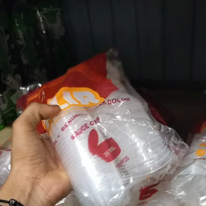 Kontainer Saus Klip 35ml / Thinwall Wadah Plastik Cup Saos Sambal Mayonaise 35 ml Mini Anti Bocor