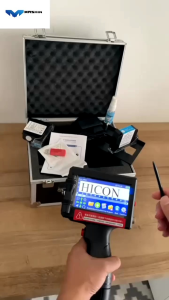 Mashin - Mesin Handheld Inkjet Printer Logo Expired Date dan Barcode Mashin Portable