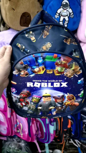 10 Inches Roblox Backpack Bag for Toddler Preschool Kindergarten Boys Kids Inside the World of Roblox Design
