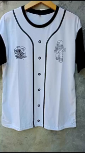 Baju Pria & Wanita: Kaos Motif Bisbol