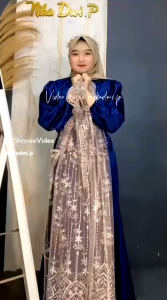 Outer Brokat Olla Outer Kondangan kekinian Outer Lebaran Outer wanita kekinian
