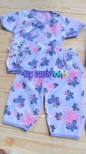 5in1 Newborn Set | Tieside Pajama Mittens Booties and Bonnet