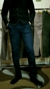 Celana Chino Navy Slimfit Malmo Impresif Randy Yankees