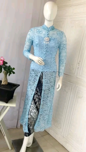 KEBAYA GAUN PENGANTIN MODEREN EKSKLUSIF kebaya brukat cantik