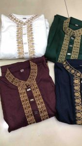 Bangladeshi Special Panjabi বাংলাদেশী স্পেশাল পাঞ্জাবি Baju Muslim man 100%coton