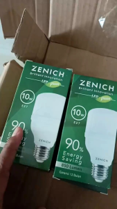 Lampu Led Tabung Zenich 10 watt Nyalah Putih 220v