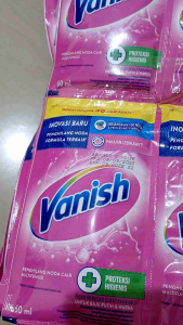 VANISH 60ML PENGHILANG NODA MULTIFUNGSI warna pink dan putih