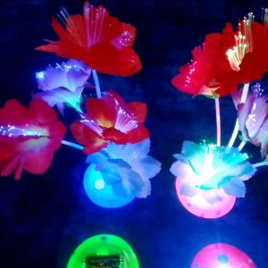 24pcs Mainan Anak Mangkok Bunga Led