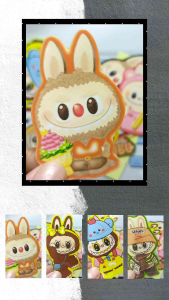 LABUBU VINYL WATERPROOF AND LAMINATED GLOSSY STICKERS