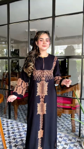 Gamis Rayon Lengan Panjang LD 110cm: Desain & Trend Terbaru