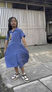 LABUBU Jumpsuit Overall anak 2-12 Tahun bahan crincle airflow cey jumsuit