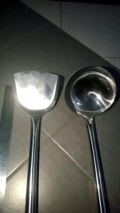 SPATULA JUMBO/ SUTIL STAINLESS BESAR/ KODEK BESI TEBAL