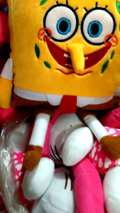 BONEKA SPONGEBOB SPONGBOB PATRICK STAR KARAKTER KARTUN TERLARIS MAINAN KARAKTER KARTUN ANIMASI CUTE SET HADIAH ULTAH COWOK CEWEK