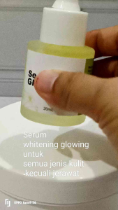Glowing serum kulit kusam membandel 20ml