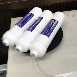 Clean Pure ไส้กรองน้ำ อินไลน์ ขนาด 2.5 x 12 นิ้ว Inline K33 Sediment / Carbon Block / Granular Activated Carbon / Resin K33