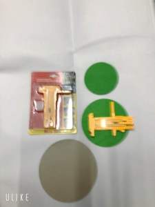 Compa cắt hình tròn các loại vải nỉ simili da giấy keo mếch cứng tặng kèm 6 lưỡi dao