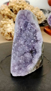 Natural High Gred Uruguay Special Rainbow Amethyst Druse Ornament RA58