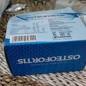 Osteofortis – Suplemen Tulang & Sendi dengan Genistein Omega 3 Vitamin dan Kalsium