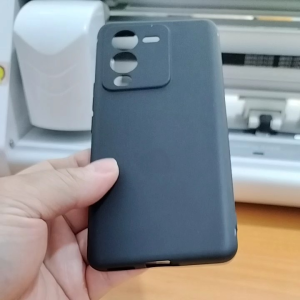 casing Vivo v25pro soft case premium black v25 pro softcase macaron black Vivo v25pro
