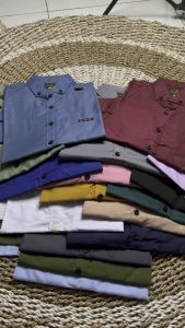 PALING MURAH Bisa COD Kemeja Lengan Panjang Polos Distro Terbaru Terlaris Dan Kekinian