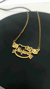 kalung nama model hellokity anti karat