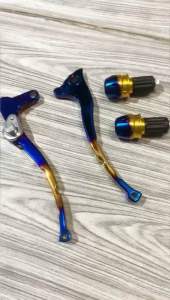 HANDLE REM CNC+JALU STANG 2TONE - MIO J/MIO GT/MIO M3/MIO Z/SOUL GT 125/X-RIDE/XEON RC/ FINO
