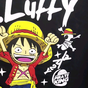 T-shirt premium baru sampai one piece. kain cotton sejuk. ready stock.